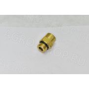 Фитинг FC M16 10 прямой с резьбой М16 под трубку D10 Camozzi (10)