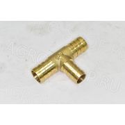 Тройник HMTA20*16*20brass 90гр. D(мм)=20*16*20 латунь «Т», елочка