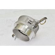 Соединение Тип В-400 D(мм)=100 алюминий (розетка), «МАМА» с наруж. резьбой