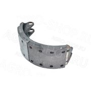Колодка тормозная 53229-3501090-51 в сборе цельнолитая укороченная КАМ Элемент