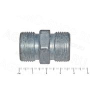 Штуцер соединительный S27-S27 (М22х1,5-М22х1,5)