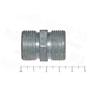 Штуцер соединительный S30-S30 (М24х1,5-М24х1,5)