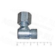 Угольник РВД S19 с гайкой (М16х1,5-М16х1,5)
