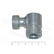 Угольник РВД S30-S27 (М24х1,5-М22х1,5)