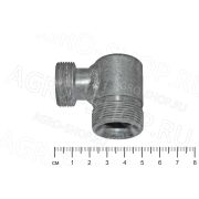 Угольник РВД S36-S32 (М30х1,5-М27х1,5)