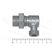 Угольник S32-S30 с контргайкой (М27х2-М24х1,5)