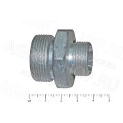 Штуцер Гидроузел S27 (М30х1,5-М22х1,5) гр. S36