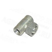 Тройник РВД S30 с гайкой (М24х1,5-М24х1,5-М24х1,5)