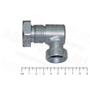 Угольник S32-S36 с контргайкой (М27х2-М30х1,5)