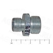 Штуцер Гидроузел S19 (М20х1,5-М16х1,5) гр. S24