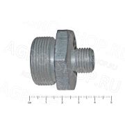 Штуцер Гидроузел S19 (М30х1,5-М16х1,5) гр. S36