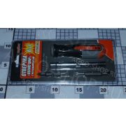 Отвертка комбинированная 6 в 1 «ROUND GRIP» Ombra (750106)