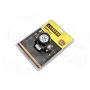 Фонарь налобный светодиодный 7LED, 3 режима, 3ААА STANDART STAYER (56572)