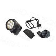 Фонарь налобный светодиодный 7LED, аккумуляторный зарядка от 220В «Чингисхан»