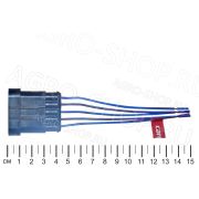 Разъём АХ-322-2 6-контактный штыревой (папа) Евро CARGEN