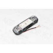 Фонарь 160 MINI 10 LED габаритный белый 12В
