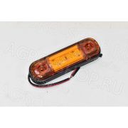 Фонарь 160 MINI 10 LED габаритный желтый 12В