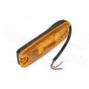 Фонарь 83.3731-00 LED маркерный желтый 12В/24В