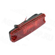 Фонарь 83.3731-02 LED маркерный красный 12В/24В