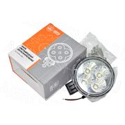 Фара LED АЕ12R-4LED-РC круглая, рассеянный свет, 12W, 4 диода 12В/24В АвтоЭлектрика