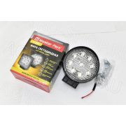 Фара LED MPE-CR27W-9LED-50F #105 круглая, рассеиваемый свет (112х50х112), 27W, 9 диодов 12В/24В Master Part