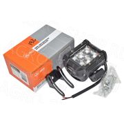Фара LED АЕ18RT-6LED-5DLENS-HC прямоуг, линза, направл. свет, 18W, 6 диодов 12В/24В АвтоЭлектрика