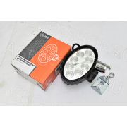 Фара LED АЕ24OV-8LED-РС овальная, рассеянный свет (140х57х105), 24W, 8 диодов 12В/24В АвтоЭлектрика