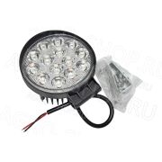 Фара LED MPE-CR42W-14LED-50S круглая, направленный свет (112х50х112), 42W, 14 диодов 12В/24В Master Part