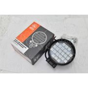 Фара LED АЕ72R-24LED-65РС круглая, рассеян. свет (115х65х142), 72W, 24 диода 12В/24В АвтоЭлектрика