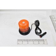 Маяк проблесковый МИМ-03АЕ LED оранжевый импульсный на магните (30диод, 1реж.всп.) 12В/24В АвтоЭлектрика