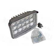 Фара LED АЕ45RT-15LED-LENS-НС прямоуг, линза, направл. свет, 45W, 15 диодов 12В/24В АвтоЭлектрика