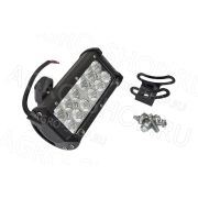 Фара LED АЕ36RT-12LED-РС прямоуг, рассеян. свет (160х62х85), 36W, 12 диодов 12В/24В АвтоЭлектрика