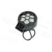Фара LED ФР-200 круглая, 30W, 6 диодов 12В/24В WASSA