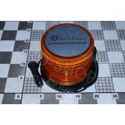 Маяк проблесковый ТАС-М11-72 LED оранжевый импульсный на магните 10В-30В