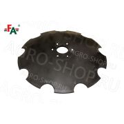 Диск культиватора КД ст.65Г, Т**, УТС, D=560 мм, t=6 мм FeatAgro