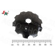 Диск БДН (АПД-7,2) ст.65Г, Т** D=11 мм, t=6 мм FeatAgro