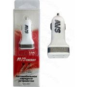 USB автомобильное зарядное устройство AVS 2 порта UC-323 (3,6А)