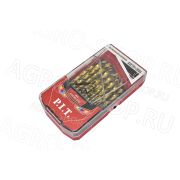 Набор сверл ASET01-019A (с 1,0 до 10,0 мм) в боксе (19 пр) P.I.T. (ASET01-019A)