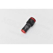 Индикатор AR-AD16-16DS / ARG2-16FP-W-R24 красный 24В
