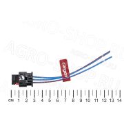 Разъём АХ-501 катушки зажигания ЗМЗ-405 Евро-3 CARGEN