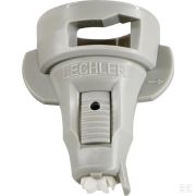 Форсунка плоская веерная двойная IDTA 120° 06, серая, керамическая, Lechler