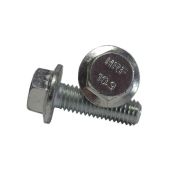 Болт с фланцем М16x50 DIN 6921, класс прочности 10.9, с насечками, полная резьба, оцинкованный, 35 шт.