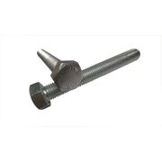 Болт М10x16 DIN 933, класс прочности 8.8, оцинкованный, 500 шт.