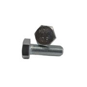 Болт М12x70 DIN 961, класс прочности 10.9, шаг 1.5, полная резьба, оцинкованный, 50 шт.
