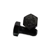 Болт М24x100 DIN 933, класс прочности 12.9, чёрный оксид, 15 шт.