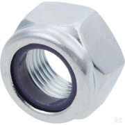 Шестигранная стопорная гайка DIN985 M16x1.50 сталь, оцинкованная, класс 8 Kramp