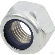Шестигранная стопорная гайка DIN985 M12x1.50 сталь, оцинкованная, класс 8 Kramp