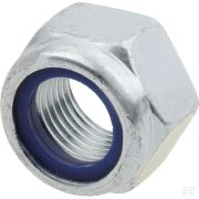 Шестигранная стопорная гайка DIN985 M16x1.50 сталь, оцинкованная, класс 10 Kramp