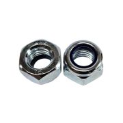 Гайка самоконтрящаяся М20x1,5 DIN 985, класс прочности 10.0, оцинкованная, 50 шт.