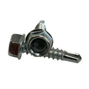 Саморез 5,5x45 со сверлом и шестигранной головкой DIN 7504K, оцинкованный, 250 шт.